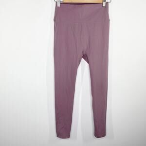 Halio Purple Pull On Stretch Activewear Leggings Women's Size Medium M